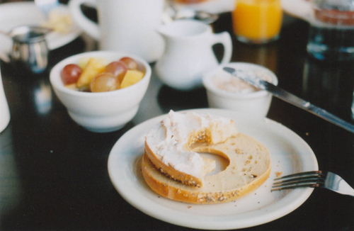 bread, breakfast and cake