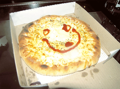 funny, paloma and pizza