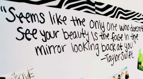 mirror,  quote and  self conscious