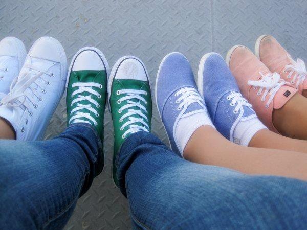 all star, blue and converse
