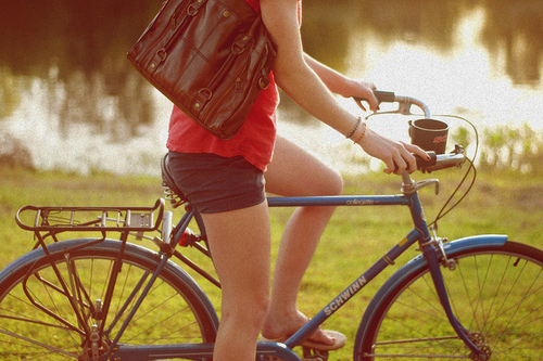 alone, bike and free