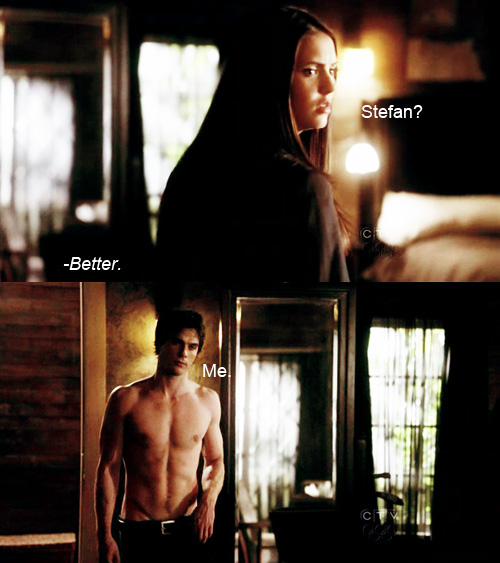 better,  cute and  damon