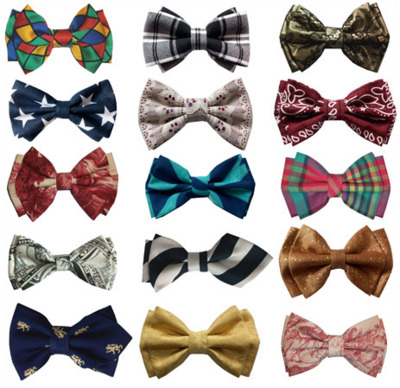 bow ties, colourful and cute