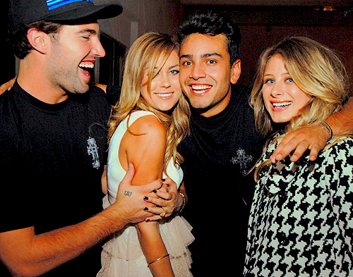 brody jenner, frankie and girls