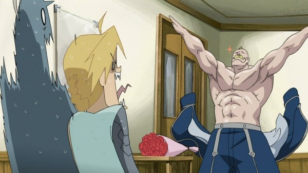 alex louis armstrong, alphonse elric and anime