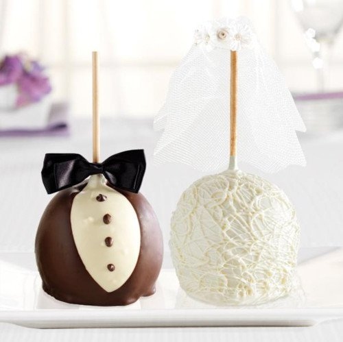 apples, bride and cake pops