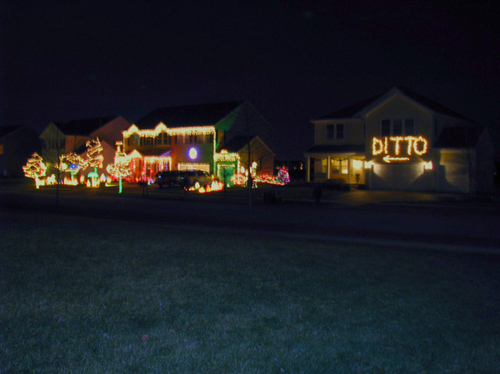christmas, christmas lights and ditto