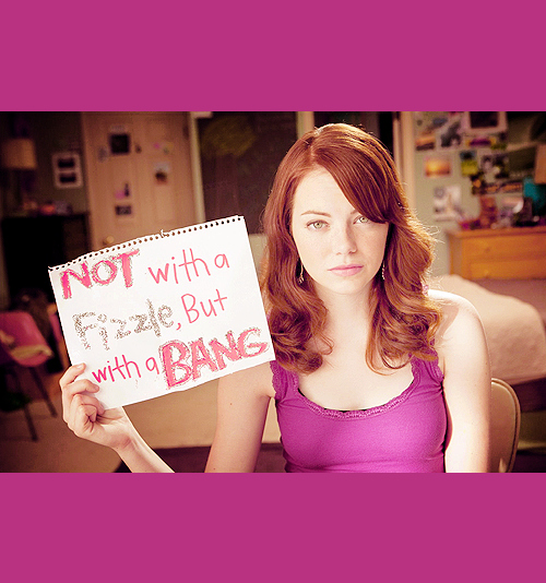 easy a, emma stone and girl