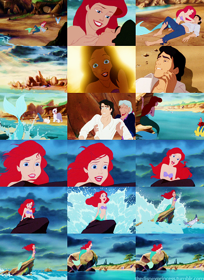 ariel, ariel and eric and disney