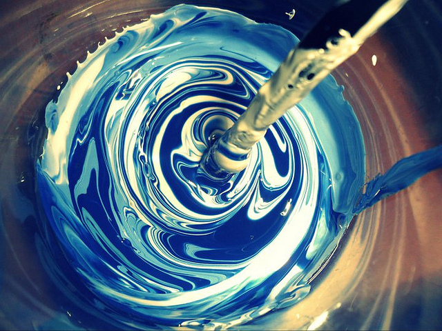art, blue and colour