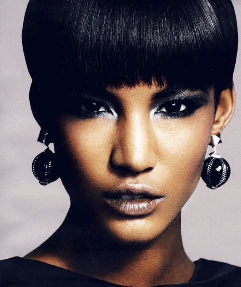 beautiful, black, earrings, fashion, girl, lips
