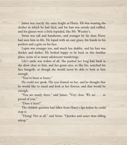 cried, james potter and lily potter