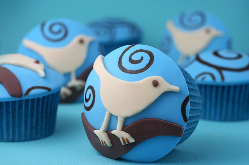 cupcakes, original and twitter