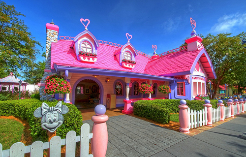 cute-disneyland-girly-house-pink-really-