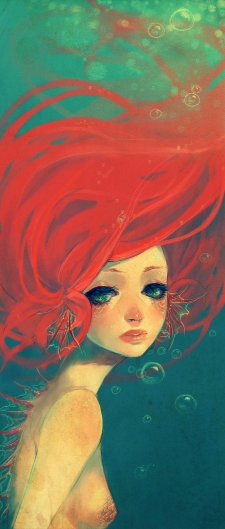 art, beautiful, fantasy, fashion, girl, red hair  image 106553 on 