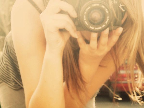 beautiful, camera, canon, cute, girl, hair