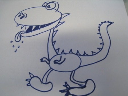 Funny Dinosaur Pictures on Blue  Cool  Dinosaur  Drawing  Funny  Illustration   Inspiring Picture