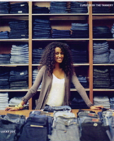 curls, curly hair, denim, fashion, jeans, woman - image #105728 on ...