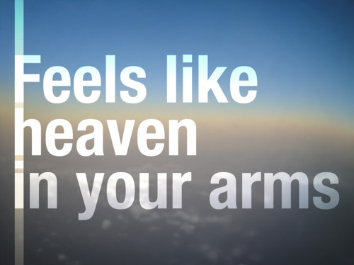 <3, arms and clouds