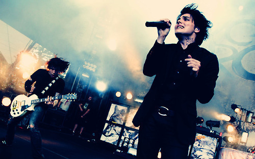 beautiful,  concert and  frank iero