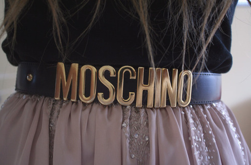 belt, black, cute, girl, gold, hair