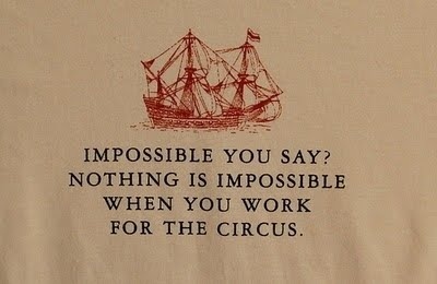 circus,  funny and  impossible