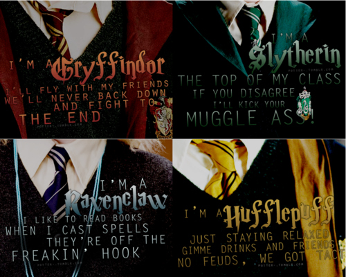 gryffindor, gryfingdor and hufflepuff