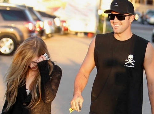 avril lavigne, brody jenner and couple