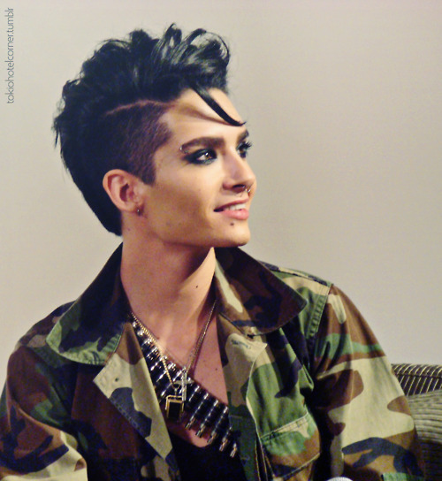 bill kaulitz, bullets and camouflage