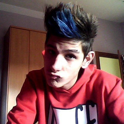 Blue Haired Kid