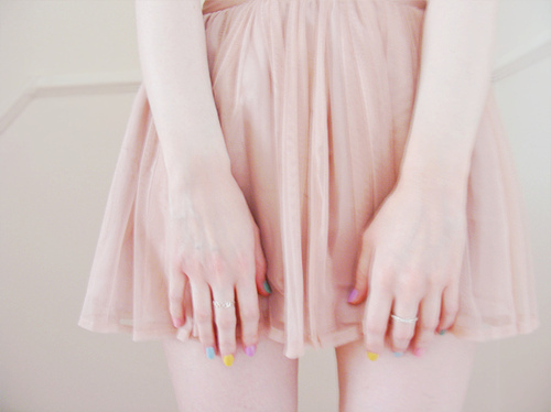 colors, dress, girl, nails, pink