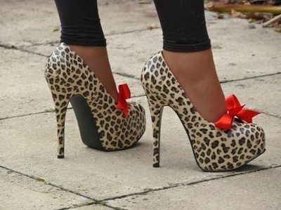 Sixy Picture Photos on Fashion  Heels  Leopard  Red  Sexy   Inspiring Picture On Favim Com