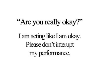interrupt,  love and  okay