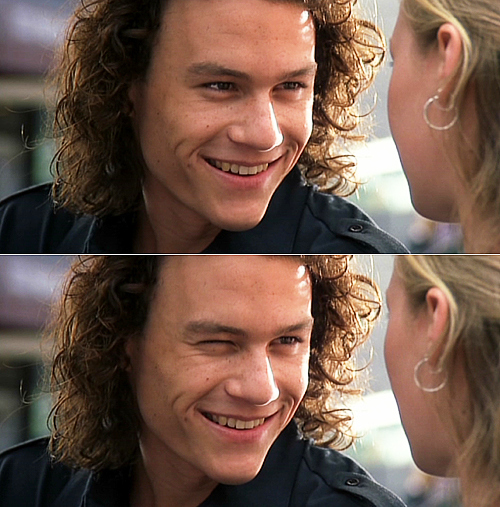 10 things i hate about you heath ledger movie smile tvm