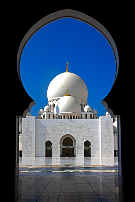 abu dhabi, arches and architecture