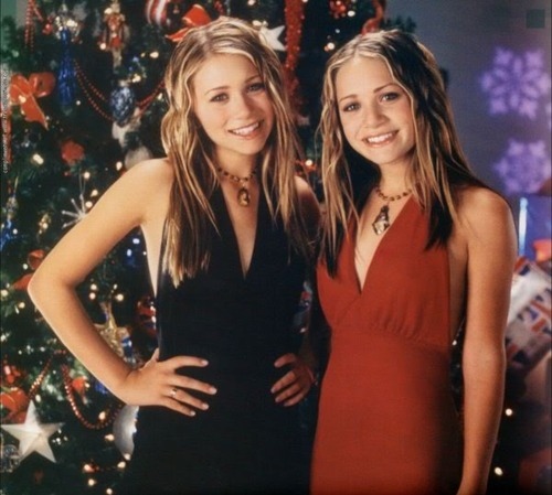 alisado, ashley, ashley olsen, blonde, blue, christmas