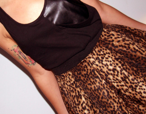 animal print, fashion and faux leather