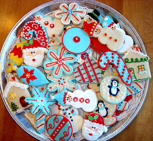 christmas, cookies and cute