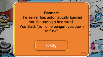 banned,  clubpenguin and  funny