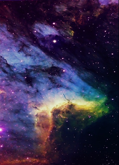beautiful, colorful and cosmic