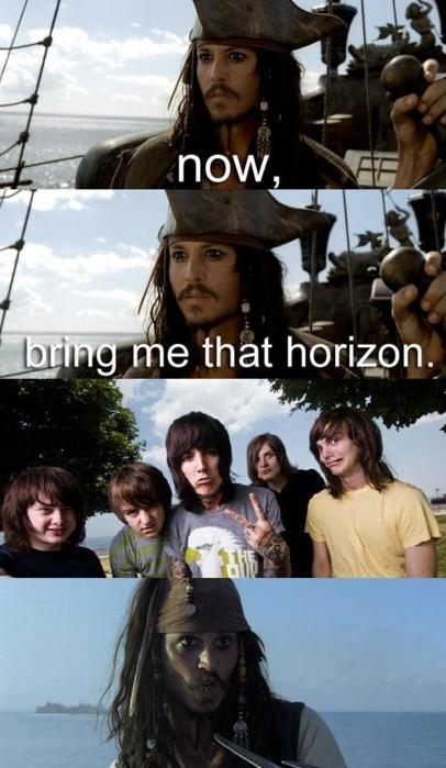 bmth, bring me the horizon and jack sparrow