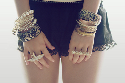 bracelets,  cute and  girl