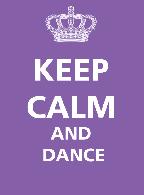 crown, dance and keep calm