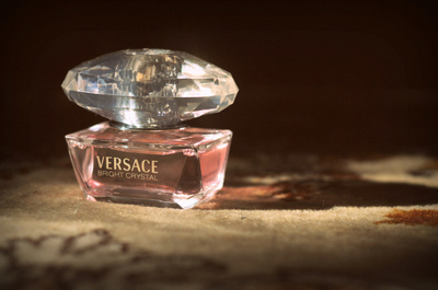 crystal,  perfume and  pink