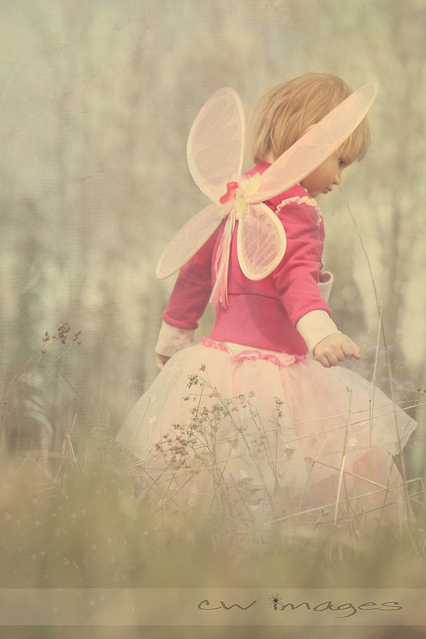cute, fairy and little girl