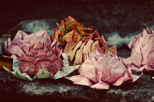 cute, flowers, nature, origami, paper