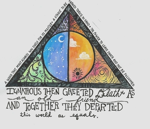 death, deathly hallows and harry potter