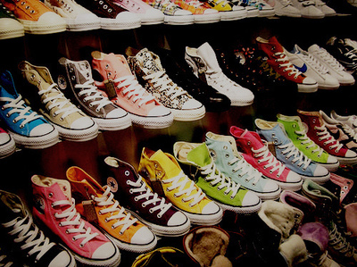 all star,  colorful and  converse