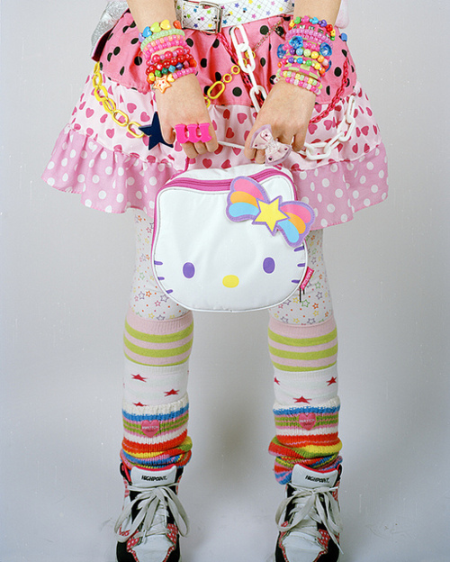 anime, cute, decora, fashion, hello kitty