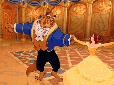 beautiful, beauty, beauty and the beast, bela e a fera, cute